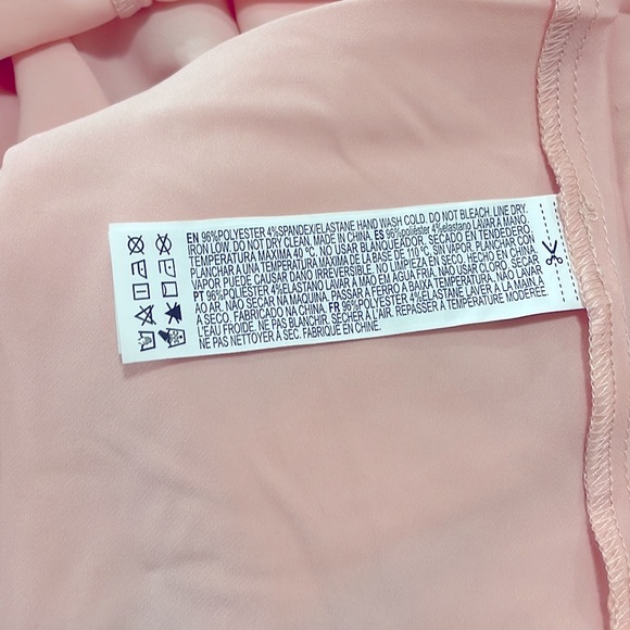 🌸 Clearance! 🌸 Forever21 Light Pink Satin Slip Dress Size M - Picture 10 of 10